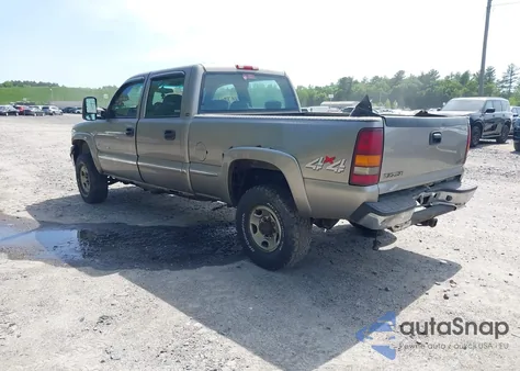 2001 GMC Sierra 2500Hd Sle from USA, damaged, VIN 1GTHK23111F210103